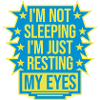 im not sleeping quote