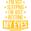 im not sleeping quote