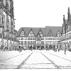 Prinzipalmarkt in Münster Drawing