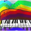 Piano on Rainbow - Music