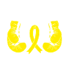 Bencanceröverlevare Medvetenhet Bandhandskar