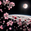 Cherry Tree on the Moon