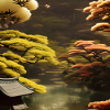 Japanischer Herbstgarten