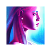 Retrowave Synthwave 80s Character Design