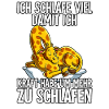 Ich Schlafe Giraffe