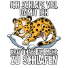 Ich Schlafe Leopard