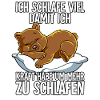 Ich Schlafe Bär