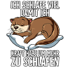 Ich Schlafe Otter