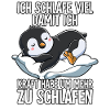 Ich Schlafe Pinguin