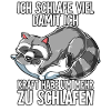 Ich Schlafe Waschbär