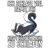 Ich Schlafe Stinktier