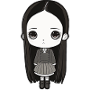 Wednesday Addams, Anime, kawaii