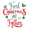 First Christmas as Father