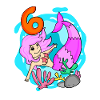 Girl 6 years - Mermaid