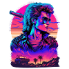 Retro Sunrise