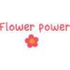T-shirt Flower power