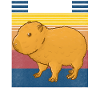 Fluffy Capybara