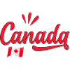 Canada Bandiera canadese Foglia erable stilizzata