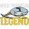 Gold Panning Legend Gift
