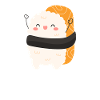 Weekend! - Funny Cute Sushi