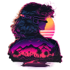 Fille rétrowave