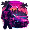 Cool 80s Dude