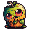 Halloween Sweet Pumpkin Monster