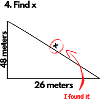 Find X Jeg fandt det sjovt matematisk geometrisk trekant