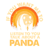 Hear talk about animal panda