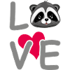 Raccoon lover