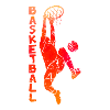 Basketball sketch art