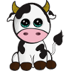 Bébé vache