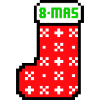 8bits Christmas Stocking