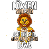Löwen Sind Süß Löwe