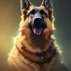 Cute German Shepherd