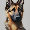 Adorable german shepherd