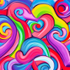 Candy valentines love