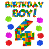 4th birthday boy 4 years