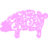 Pig Pattern Flourishes