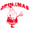 DRINKMAS -drunken Santa Claus