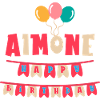 T-shirt Aimone joyeux anniversaire joyeux anniversaire
