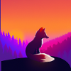 A fox in autumn