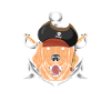 Golden Retriever Pirate Dog