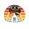 Chien pirate Beagle