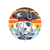 Dalmatian Pirate Dog