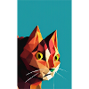 Cat AI Generated Art