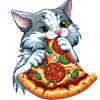 Fluffy Cat Pizza Restauration rapide
