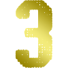 3 Number jersey
