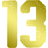 13 Number jersey