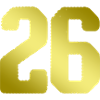 26 Number jersey